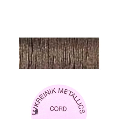 Kreinik Metallic Cord 011C Nickel