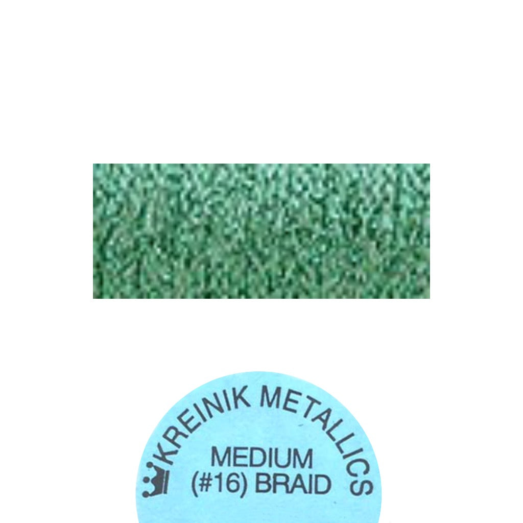 Kreinik Metallic#16 Braid  008 Green