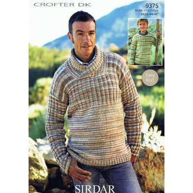 Sirdar 9375 Crofter Dk Sweater