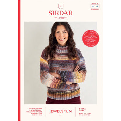 Sirdar 10139 Jewelspun Sweater