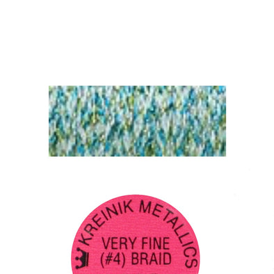 Kreinik Metallic #4 Braid   829 Mint Julep