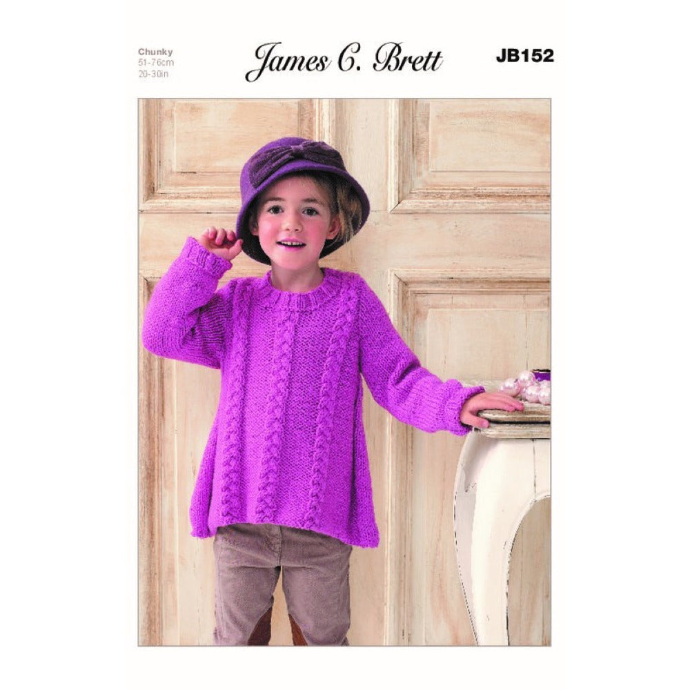 JB152 Chunky Merino Sweater for Youth