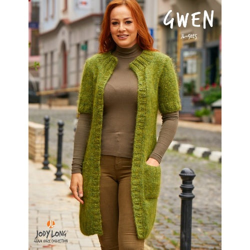 Jody Long 5025 Glam Haze Gwen Cardigan