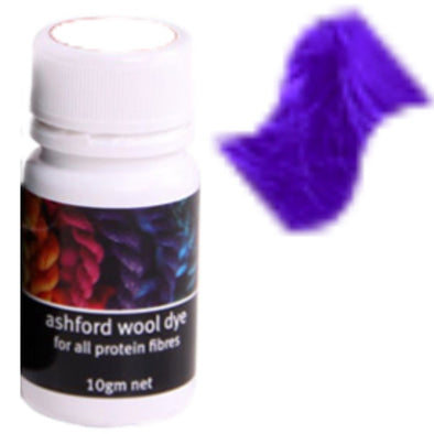 Ashford Wool Dye Pot Violet 10g