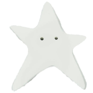 Just Another Button Company 3313X White Star Extra Large