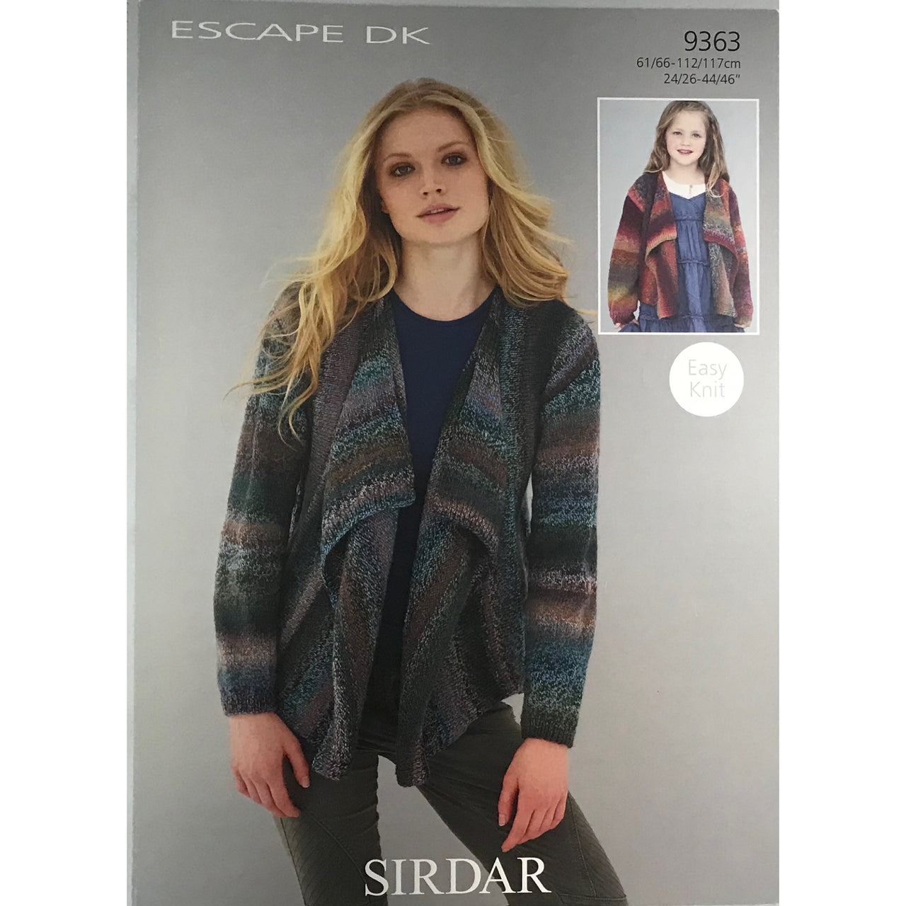 Sirdar 9363 Country Style Wrap Sweater