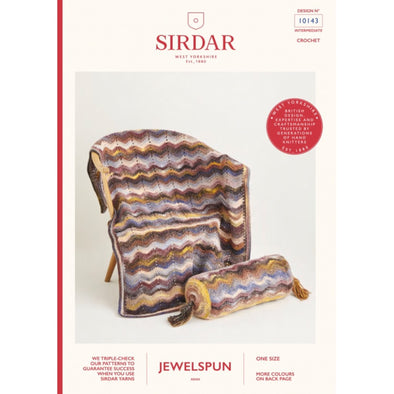 Sirdar 10143 Jewelspun Blanket