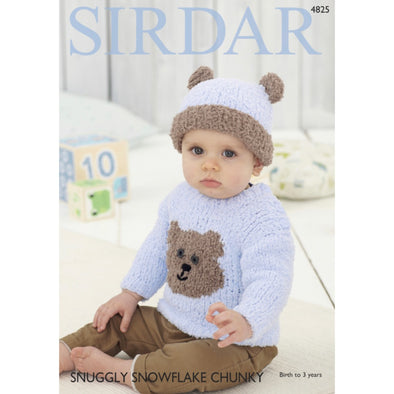 Sirdar 4825 Snowflake Chunky Sweater