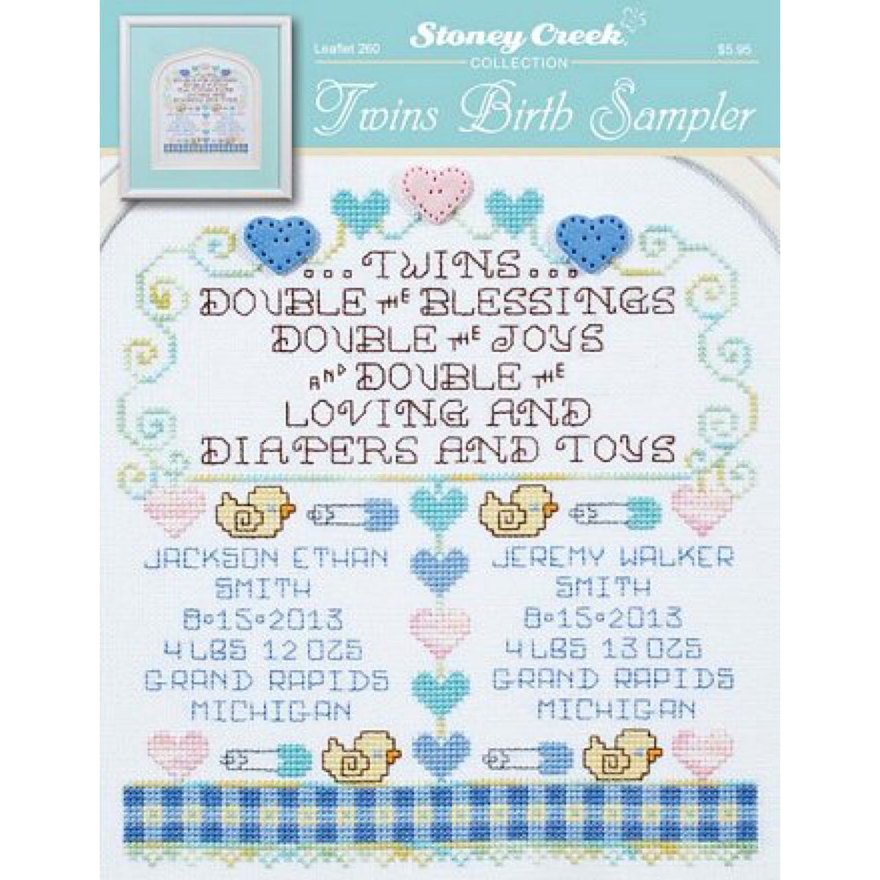 STCL 260 Twins Birth Sampler