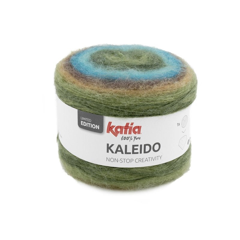 Kaleido 303 Green-Brown-Turquoise