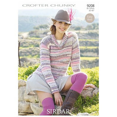 Sirdar 9208 Crofter Chunky Sweater