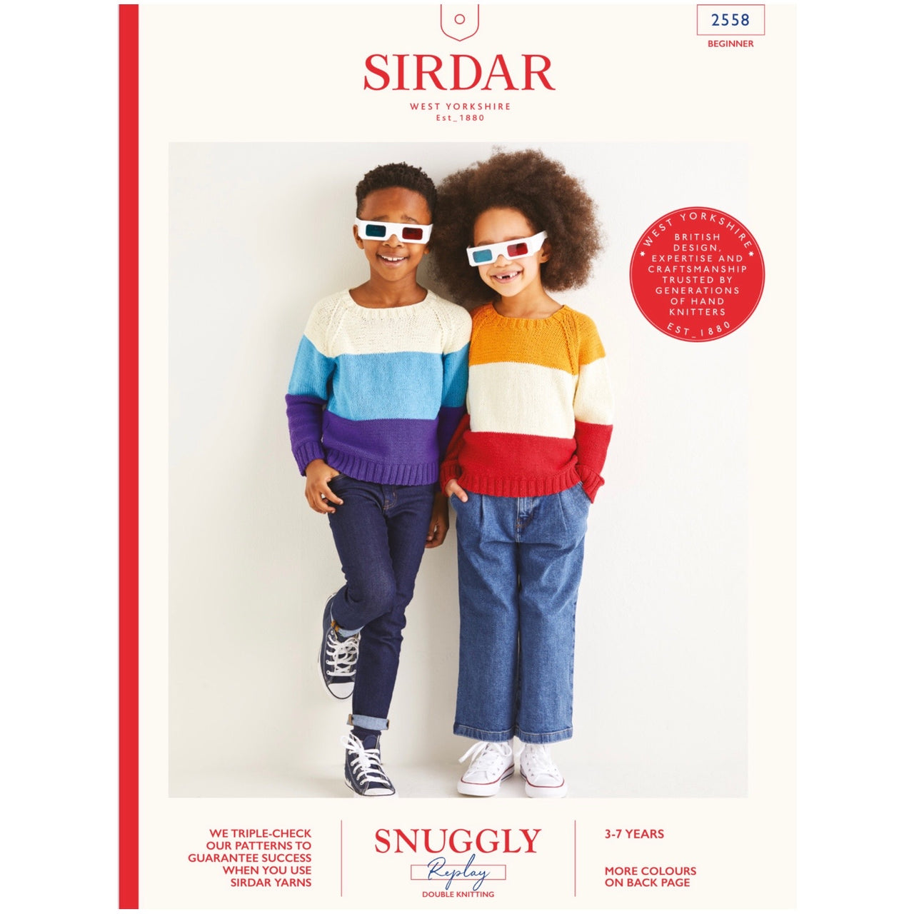 Sirdar 2558 Snuggly Replay Sweater