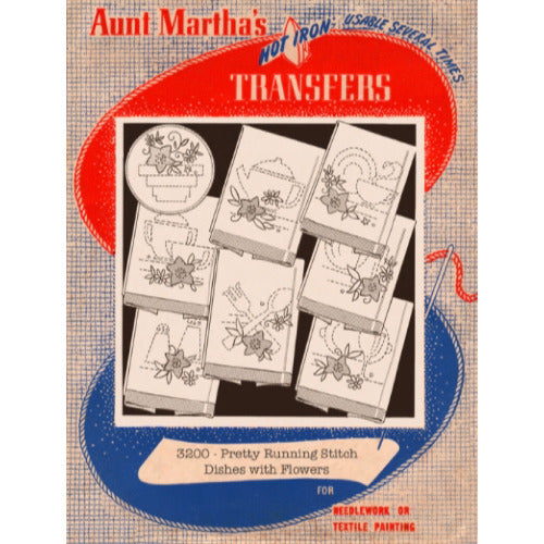 Aunt Martha's 3200 Pretty Running Stitch