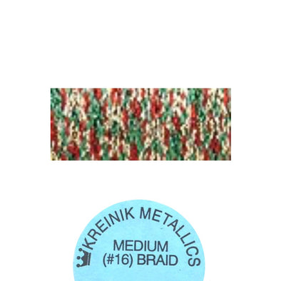 Kreinik Metallic #16 Braid   238 Christmas Medium