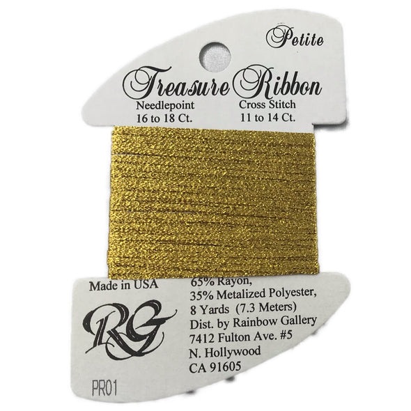 Petit Treasure Ribbon 01 Bright Gold