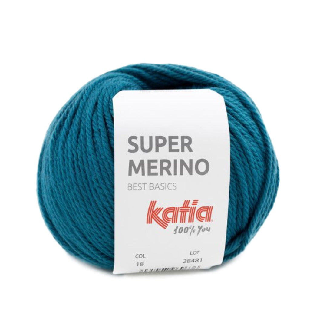 Super Merino 18 Green Blue