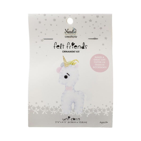 Embroidery Kit Unicorn Felt