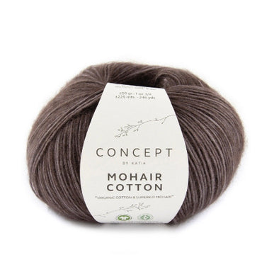 Mohair Cotton 080 Aubergine