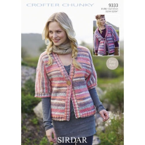 Sirdar 9333 Crofter Chunky Jacket