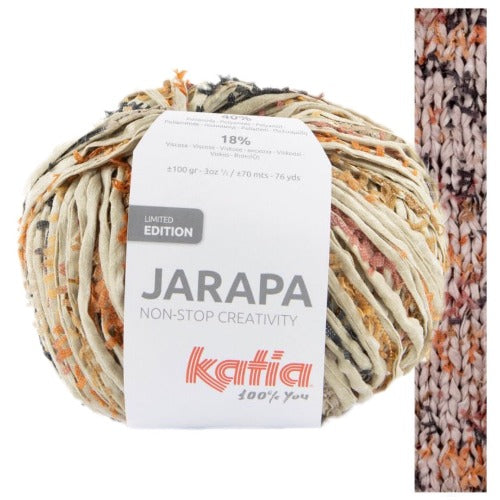 Jarapa 501 Beige -Orange -Red -Black