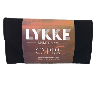 Circular Needle Gift Set LYKKE 3.25 - 6.5mm Cypra 3.5"