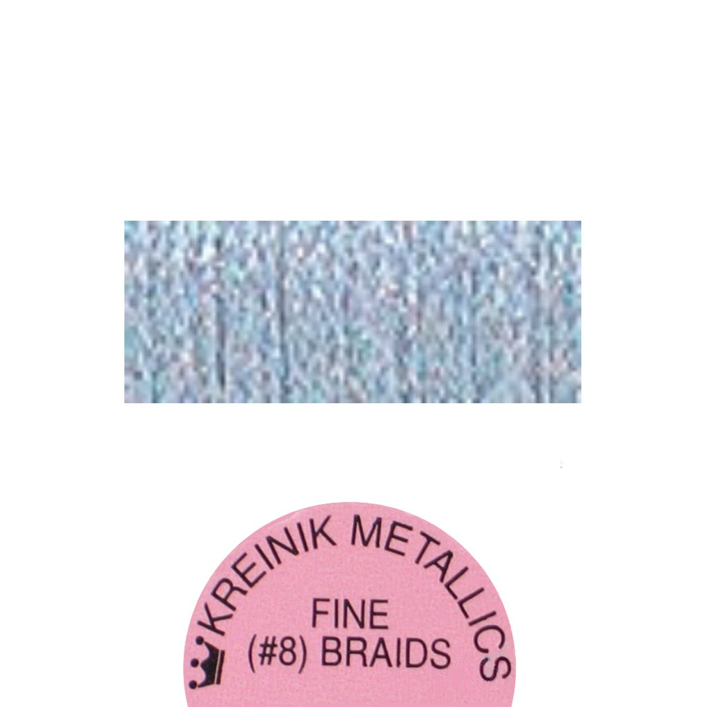 Kreinik Metallic #8 Braid 9294 Periwinkle