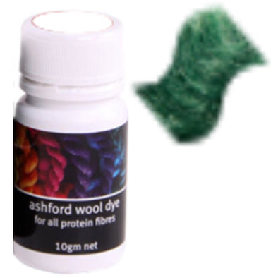 Ashford Wool Dye Pot Green Powder