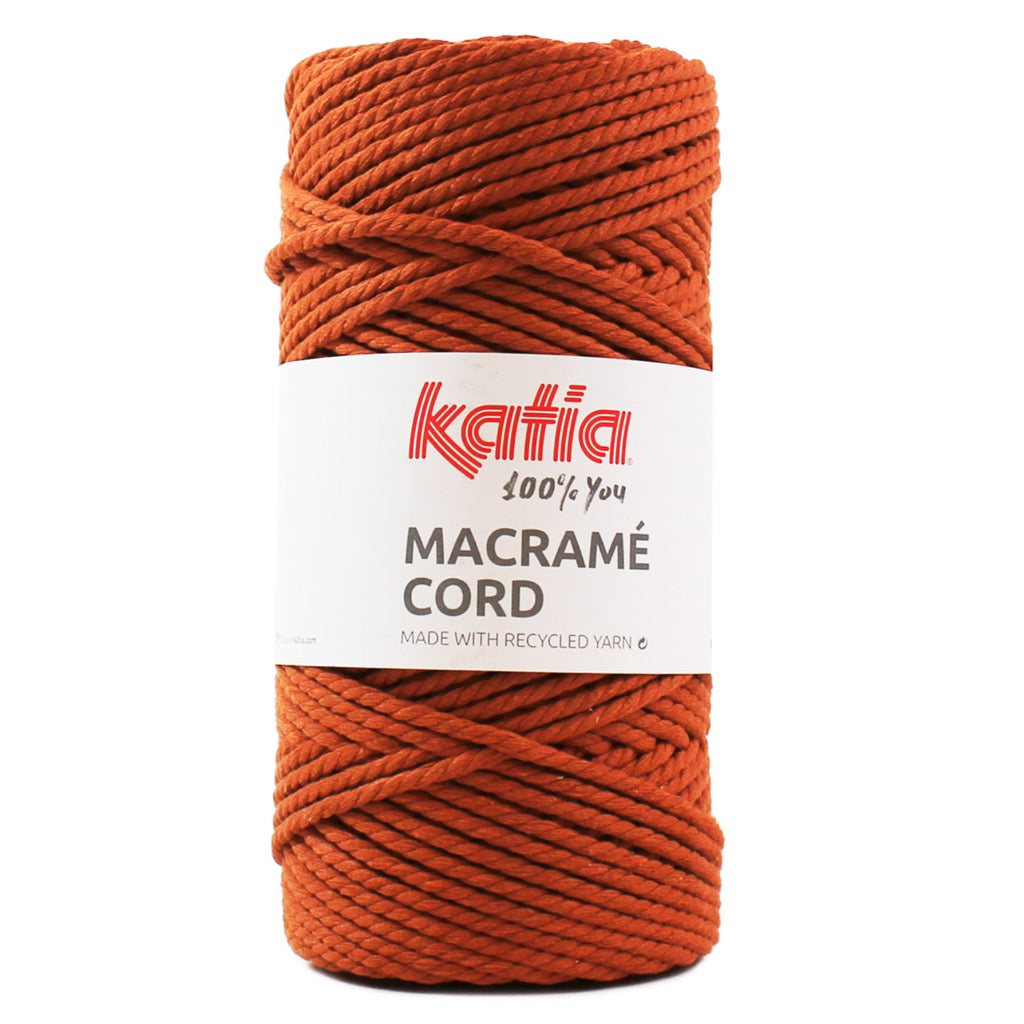 Macrame Cord 110 Rust 5mm