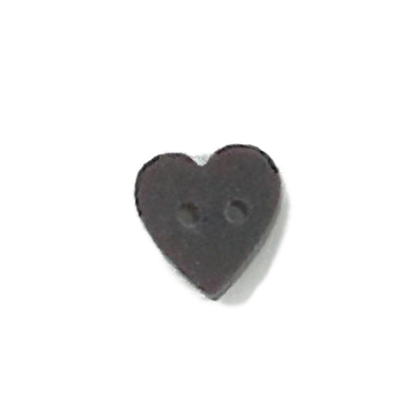 Just Another Button Company 3446T Tiny Black Cherry Heart