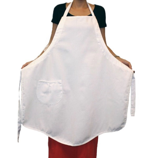 APRON Retro Fancy White