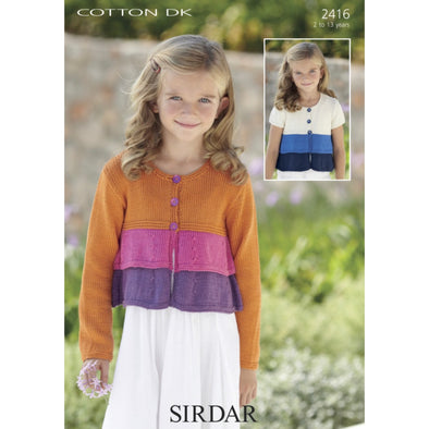 Sirdar 2416 Cotton DK Top