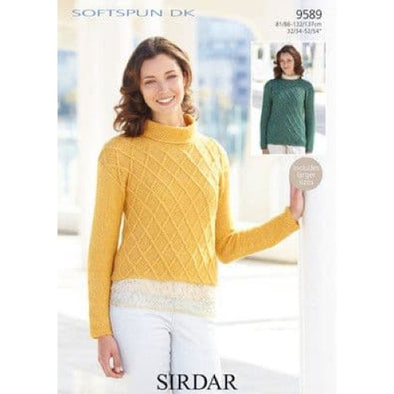 Sirdar 9589 Softspun DK Sweater