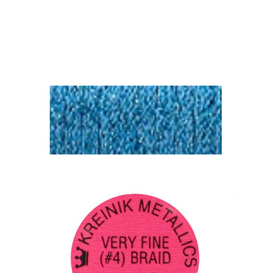 Kreinik Metallic #4 Braid   006 Blue