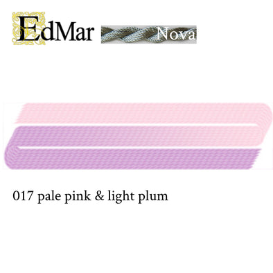 Nova 017 Pale Pink and Lt Plum