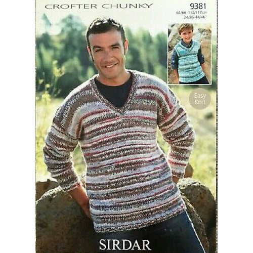 Sirdar 9381 Crofter Chunky Sweater