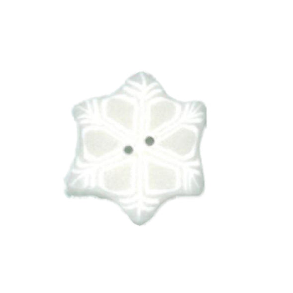 Just Another Button Company 4442.T Snowflakes Tiny