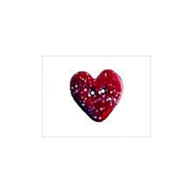 SB001BDS Bordeau Speckled Heart