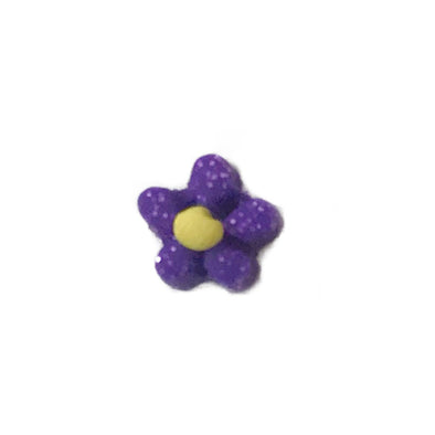 SB170GPLS Glitter Purple flower