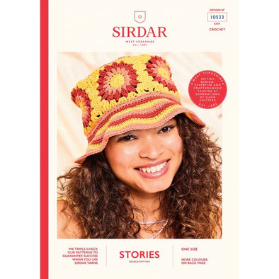 Sirdar 10533 Stories Crochet Hat