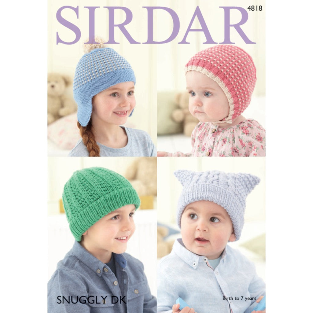 Sirdar 4818 Snuggly DK Hats