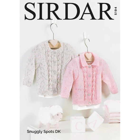 Sirdar 5194 Snuggly Spots Cardigan