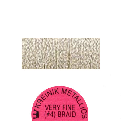 Kreinik Metallic #4 Braid   102C Vatican Gold Cord