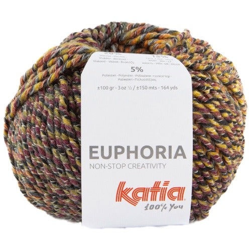 Euphoria Mouline Effect 505 Khaki -Wine Red -Orange -Ochre