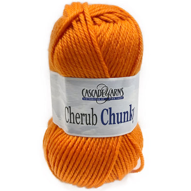 Cascade Yarn Cherub Chunky - Orange Popsicle 84