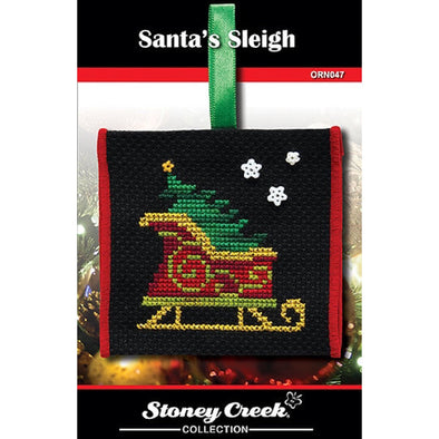 Stoney Creek Ornament 047 Santa's Sleigh Ornament