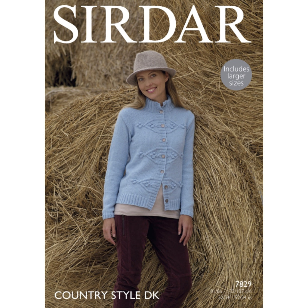 Sirdar 7829 Country Style Jacket