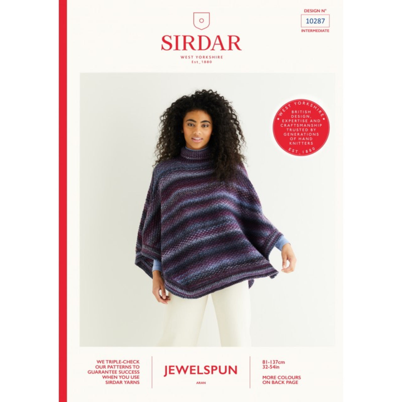 Sirdar 10287 Jewelspun - Poncho