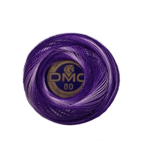 Tatting Thread   52 Purple Vergated