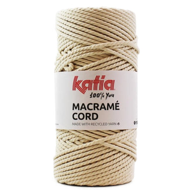 Macrame Cord 100 Off White 5mm