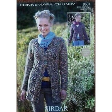Sirdar 9601 Connemara Super Chunky Coat Sweater